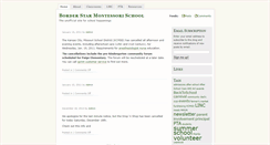 Desktop Screenshot of borderstarmontessori.com